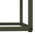 Leñero verde oliva 69,5x35x81 cm Acero laminado en