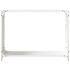 Leñero blanco 90x28x65 cm Acero laminado en