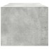 Muebles de TV 2uds madera ingeniería gris hormigón