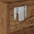Mueble para TV madera contrachapada envejecida 80x31x25,5
