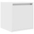 Mesillas de noche de pared 2 uds blanco 38x34x40