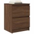 Mueble de TV de madera de roble marrón 40x35x54