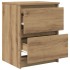 Mueble de TV Artisan Roble 40x35x54 cm Madera de