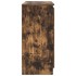 Aparador roble ahumado 80x35x76 cm madera de