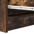 Aparador roble ahumado 80x35x76 cm madera de