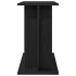 Soporte para acuario de madera de roble negro 80x35x60