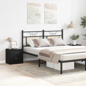 Mesillas de noche 2 uds roble negro 40x30x40