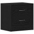 Mesillas de noche 2 uds roble negro 40x30x40