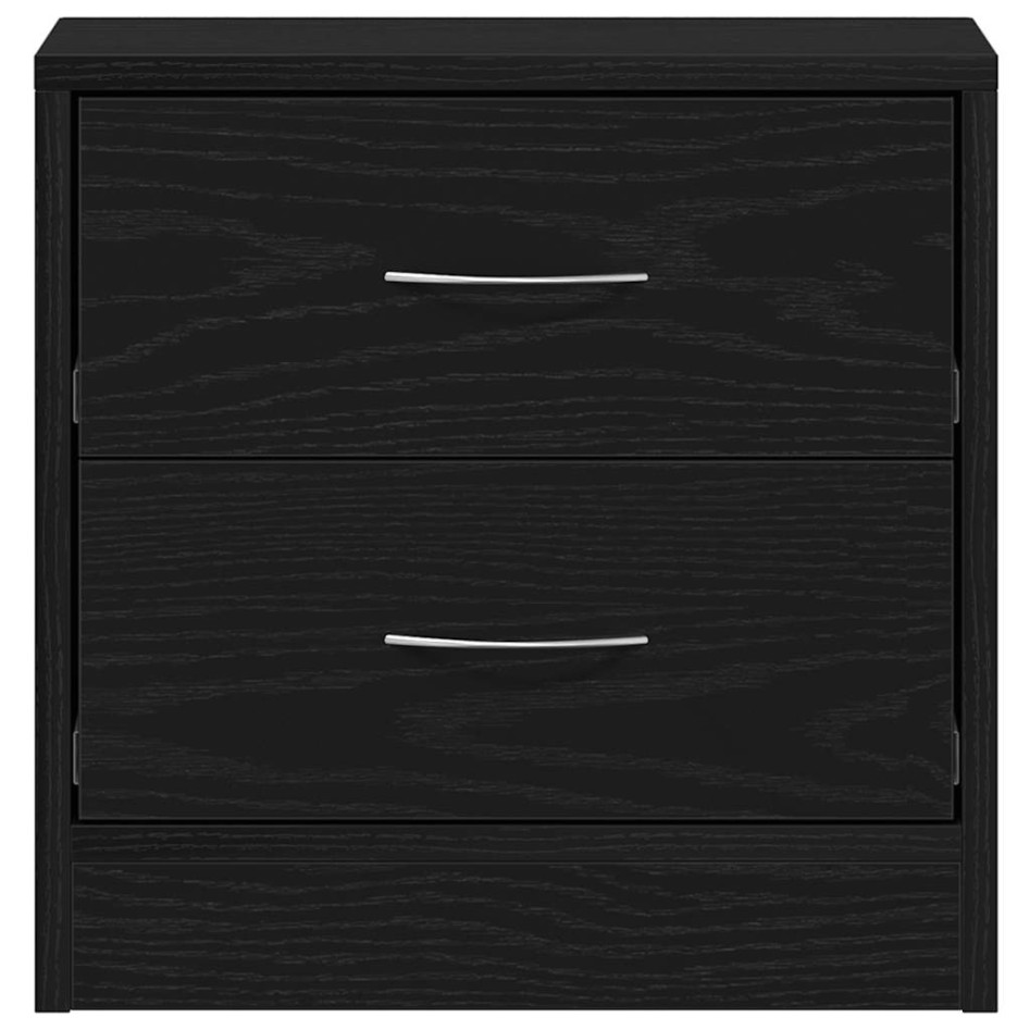 Mesillas de noche 2 uds roble negro 40x30x40