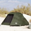 Tienda de pesca 3 personas impermeable verde oliva