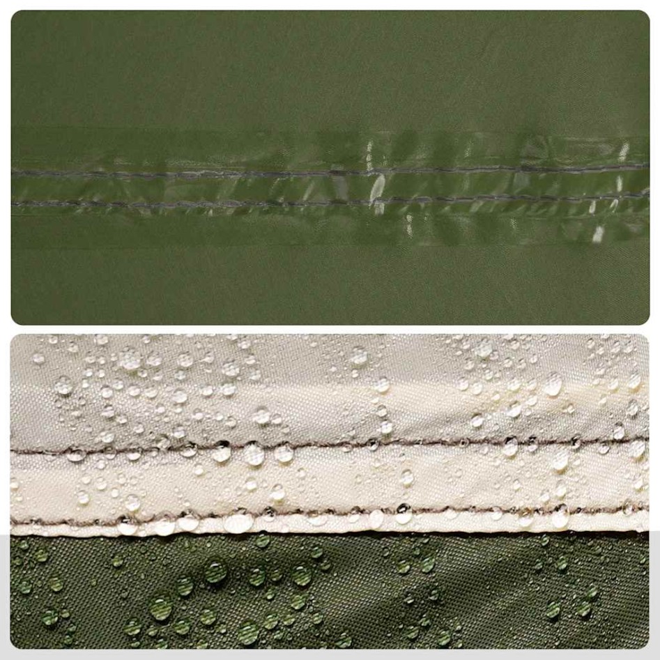 Tienda de pesca 3 personas impermeable verde