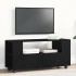 Mueble TV ruedas madera ingeniería roble negro