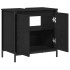 Mueble de baño con lavabo negro 60x34,5x60