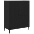 Aparador de madera de roble negro 69,5x34x90