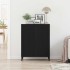 Aparador de madera de roble negro 69,5x34x90