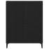 Aparador de madera de roble negro 69,5x34x90