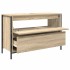 Mueble de baño con lavabo y cajones roble Sonoma 90x34,5x60