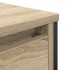 Mueble de baño con lavabo y cajones roble Sonoma 90x34,5x60