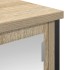 Mueble de baño de pared con espejo roble Sonoma 50x21x60