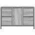 Mueble de lavabo con cajones gris Sonoma 90x34,5x60