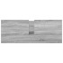 Mueble de lavabo con cajones gris Sonoma 90x34,5x60