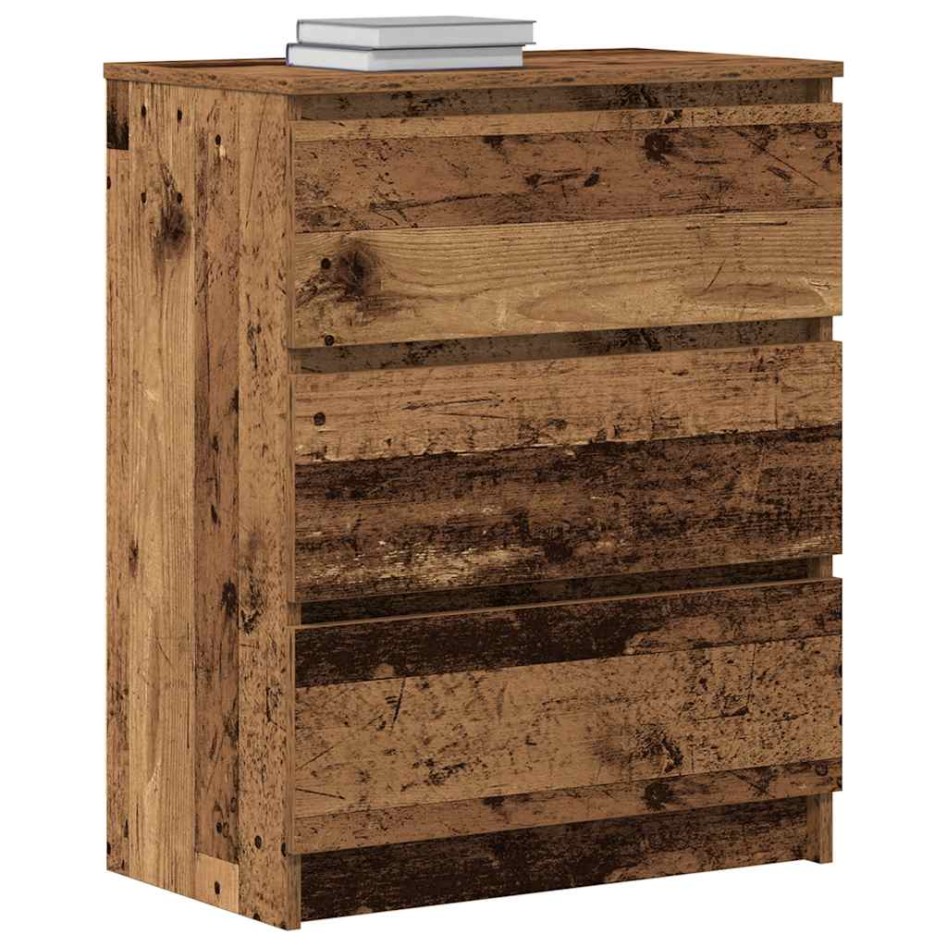 Aparador de madera vieja 60x35x76 cm Madera de