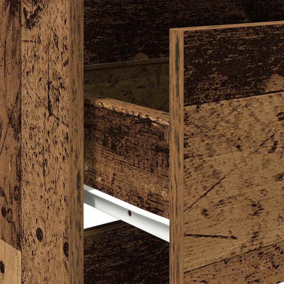 Aparador de madera vieja 60x35x76 cm Madera de