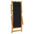 Silla de playa plegable con reposabrazos
