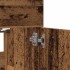 Juego de muebles de baño 2 piezas madera ingeniería