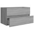Mueble de lavabo madera de ingeniería gris Sonoma