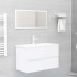 Conjunto de muebles de baño 2 piezas contrachapada