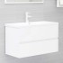 Conjunto de muebles de baño 2 piezas contrachapada