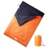 Saco de dormir doble y almohadas camping adultos 3-4