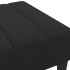 Reposapiés de tela negro 77x55x31