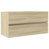 Armario lavabo madera contrachapada roble Sonoma 90x38,5x45