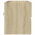 Armario lavabo madera contrachapada roble Sonoma 90x38,5x45