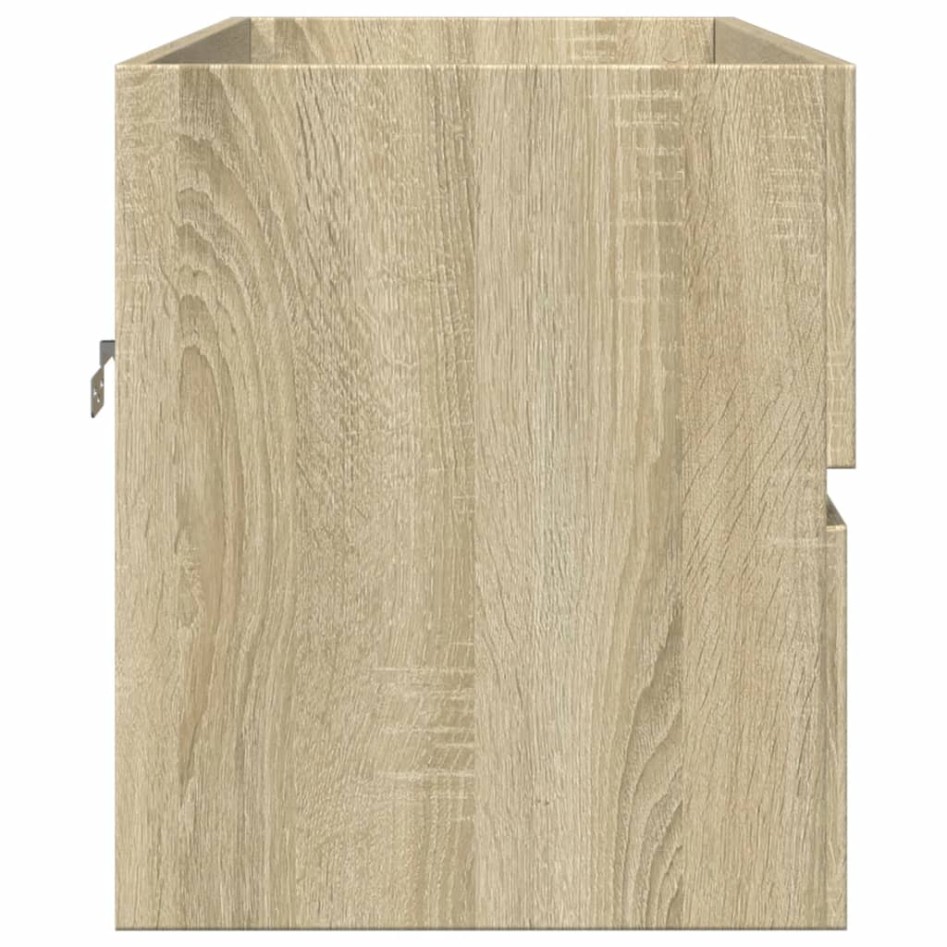 Armario lavabo madera contrachapada roble Sonoma 90x38,5x45