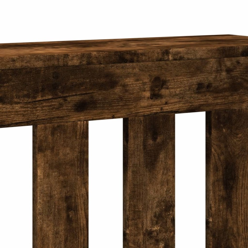 Cubierta de radiador madera ingeniería roble ahumado