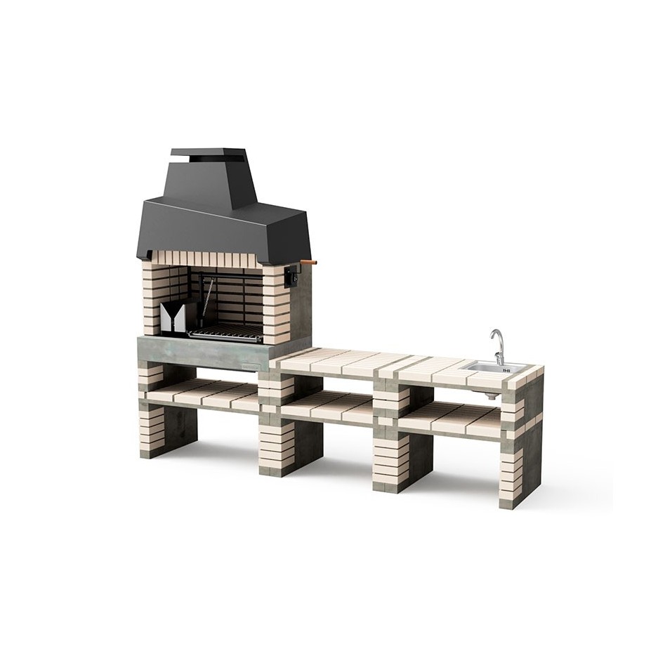 OFERTA- Barbacoa de ladrillo modelo Elizabeth