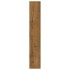 Paneles de pared con aspecto de madera PVC marrón 4,12