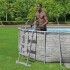 Bestway Escalera de piscina de 4 peldaños Flowclear 107