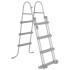 Bestway Escalera de piscina de 4 peldaños Flowclear 107