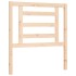 Estructura de cama sin colchón madera maciza de pino 90x200