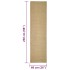 Alfombra de sisal para rascador 66x250