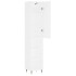 Aparador alto madera contrachapada blanco 34,5x34x180
