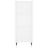 Aparador alto madera contrachapada blanco 34,5x34x180