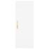 Aparador alto madera contrachapada blanco 34,5x34x180