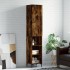 Aparador de madera contrachapada roble ahumado 34,5x34x180