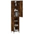 Aparador de madera contrachapada roble ahumado 34,5x34x180