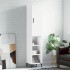 Aparador alto madera contrachapada blanco 34,5x34x180